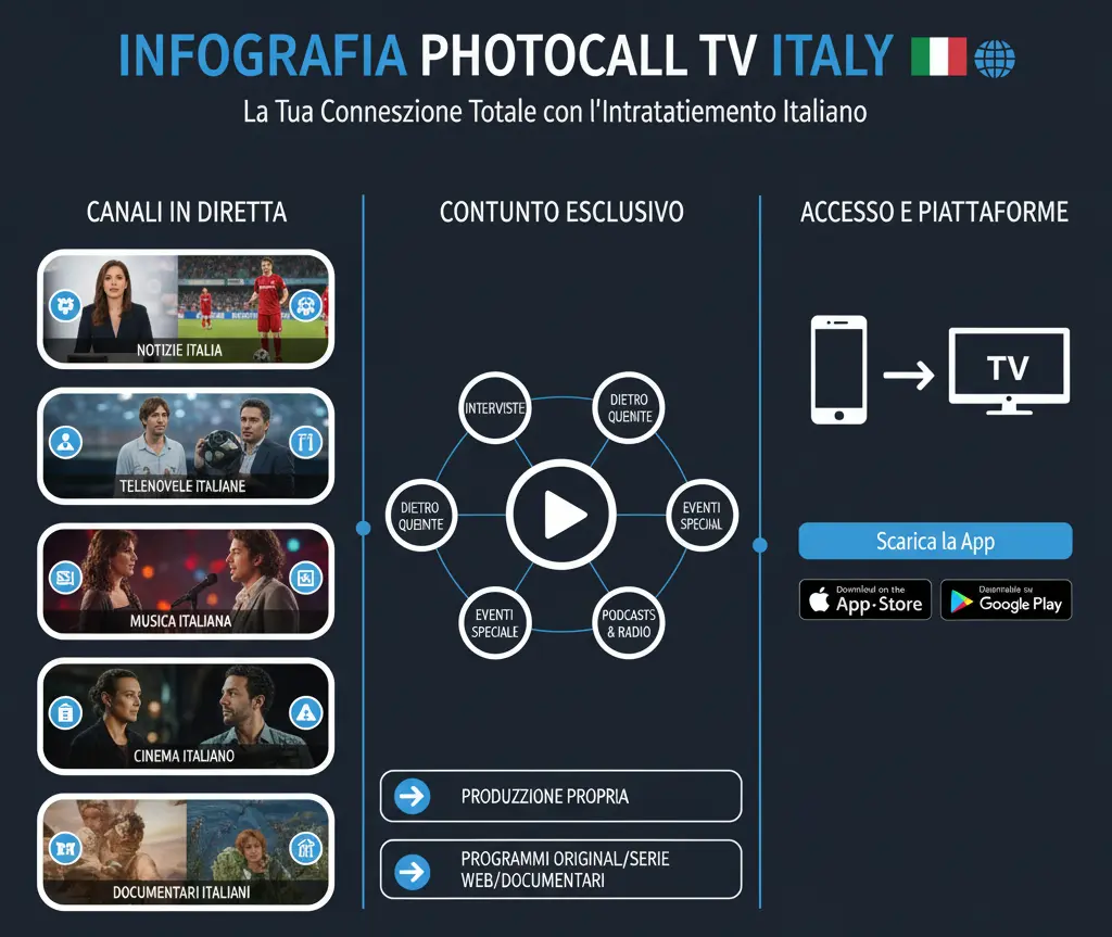 Cómo ver Photocall TV Italy paso a paso