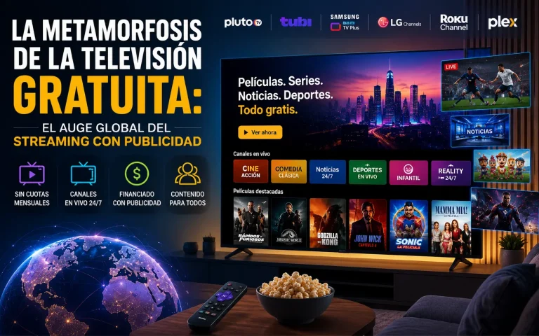Televisión Gratuita El Auge Global Streaming Con Publicidad